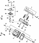 Page F Diagram and Parts List for CH23-76591  Kohler Engine
