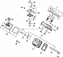 Page E Diagram and Parts List for CH23-76553  Kohler Engine