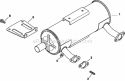 Page H Diagram and Parts List for CH730-0003  Kohler Engine