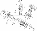 Page E Diagram and Parts List for CH730-0014  Kohler Engine