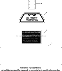Part Location Diagram of 24113121-S Kohler Decal: 25 Hp