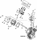 Page F Diagram and Parts List for CH730-0017  Kohler Engine
