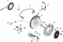 Page K Diagram and Parts List for CH730-0019  Kohler Engine