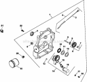 Page K Diagram and Parts List for CH730-0024  Kohler Engine
