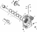 Page C Diagram and Parts List for CH730-0004  Kohler Engine