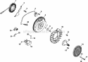 Page J Diagram and Parts List for CH730-0061  Kohler Engine