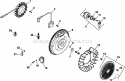 Page J Diagram and Parts List for CH730-0062  Kohler Engine