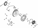 Page P Diagram and Parts List for CH730-0066  Kohler Engine