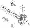 Page C Diagram and Parts List for CH730-0085  Kohler Engine