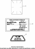 Part Location Diagram of 2511327-S Kohler Decal, Air Cleaner