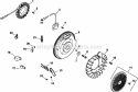 Page K Diagram and Parts List for CH730-0114  Kohler Engine