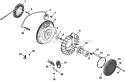 Page K Diagram and Parts List for CH730-0120  Kohler Engine