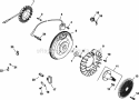 Page K Diagram and Parts List for CH730-0160  Kohler Engine