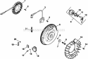 Page J Diagram and Parts List for CH25-68549  Kohler Engine