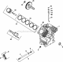 Page C Diagram and Parts List for CH730-0216  Kohler Engine