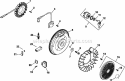 Page J Diagram and Parts List for CH730-0103  Kohler Engine