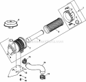Page A Diagram and Parts List for CH730-3213  Kohler Engine