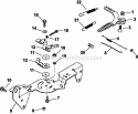 Part Location Diagram of 2407914-S Kohler Linkage, Throttle
