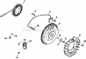 Page K Diagram and Parts List for CH730-0011  Kohler Engine