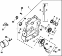 Page L Diagram and Parts List for CH730-0009  Kohler Engine
