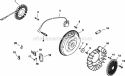 Page J Diagram and Parts List for CH730-0140  Kohler Engine
