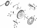 Page K Diagram and Parts List for CH730-0005  Kohler Engine