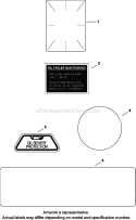 Page J Diagram and Parts List for CH25-68655  Kohler Engine
