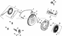 Page J Diagram and Parts List for CH730-3039  Kohler Engine