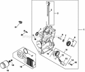 Part Location Diagram of 2459447-S Kohler Cooler: Oil Assembly