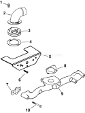 Page A Diagram and Parts List for CH730-0151 CH730- Kohler Engine