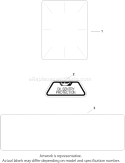 Page E Diagram and Parts List for CH25GS-68701  Kohler Engine