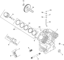 Page C Diagram and Parts List for CH730PS-CH730-0122  Kohler Engine