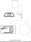 Page E Diagram and Parts List for CH730PS-CH730-0122  Kohler Engine