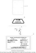 Page E Diagram and Parts List for CH730S-CH730-0013  Kohler Engine