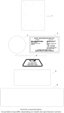 Page E Diagram and Parts List for CH25S-68690  Kohler Engine
