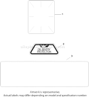 Page E Diagram and Parts List for CH25S-68588  Kohler Engine