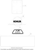 Page E Diagram and Parts List for CH18S-62654  Kohler Engine