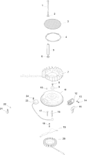 Page J Diagram and Parts List for CH730S-CH730-0087  Kohler Engine