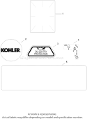 Page E Diagram and Parts List for CH730GS-CH730-0119  Kohler Engine
