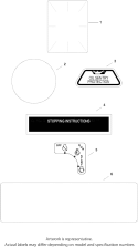 Page E Diagram and Parts List for CH25-68555  Kohler Engine