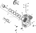Page D Diagram and Parts List for CH735-3014  Kohler Engine