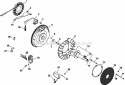Part Location Diagram of 2402525-S Kohler Flywheel Assembly - (#Dsc)