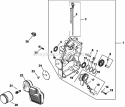 Part Location Diagram of 54-009-09-S Kohler Closure Plate Assembly
