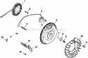 Page K Diagram and Parts List for CH740-0028  Kohler Engine