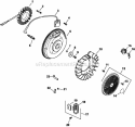 Page K Diagram and Parts List for CH740-0032  Kohler Engine