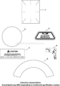 Page G Diagram and Parts List for CH740-0032  Kohler Engine