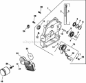 Page K Diagram and Parts List for CH25-68625  Kohler Engine