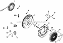 Page J Diagram and Parts List for CH740-0043  Kohler Engine
