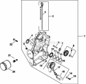 Page K Diagram and Parts List for CH740-0058  Kohler Engine