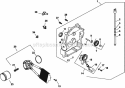 Page K Diagram and Parts List for CH740-0063  Kohler Engine